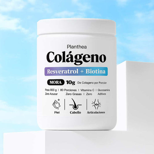 Colágeno Hidrolizado: Resveratrol + Biotina